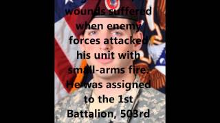 Tribute To Our Fallen Soldiers - US Army Pfc. Theodore M. Glende, 23, of Rochester, N.Y.