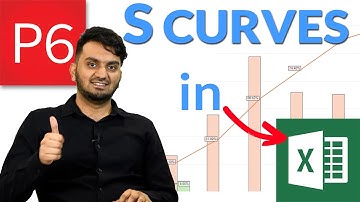 Zet Primavera P6-gegevens om in een S-curve-rapport in Excel