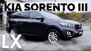 KIA Sorento LX 2.4 GDI. Вместительный кроссовер для всей семьи. Полный Тест-драйв.