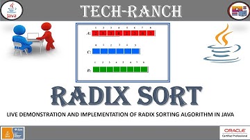 How to implement Radix Sorting Algorithm in Java ? | Algorithm & Implementation | @TechRanch
