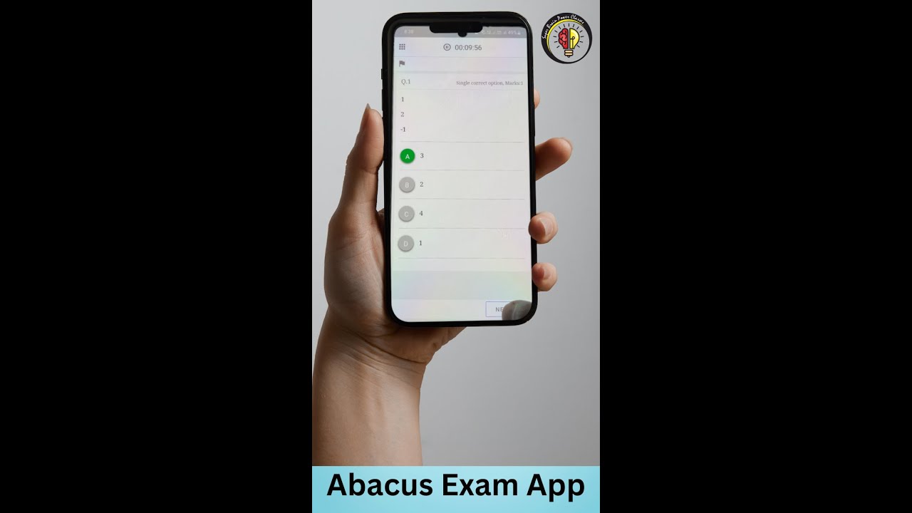 Demo of exam in App || Super Brain Power Classes