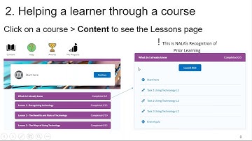 Getting started with Learn with NALA 6 October
