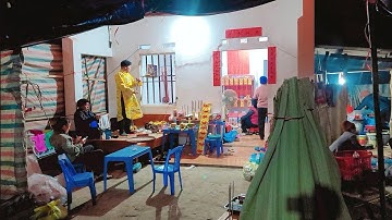 Hát then, tào rất hay, mời các thánh. Thầy tào Dương, Khánh. Lễ chuộc cốc pháp. P16