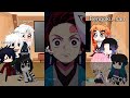 los pilares reaccionan a tanjiro demon king