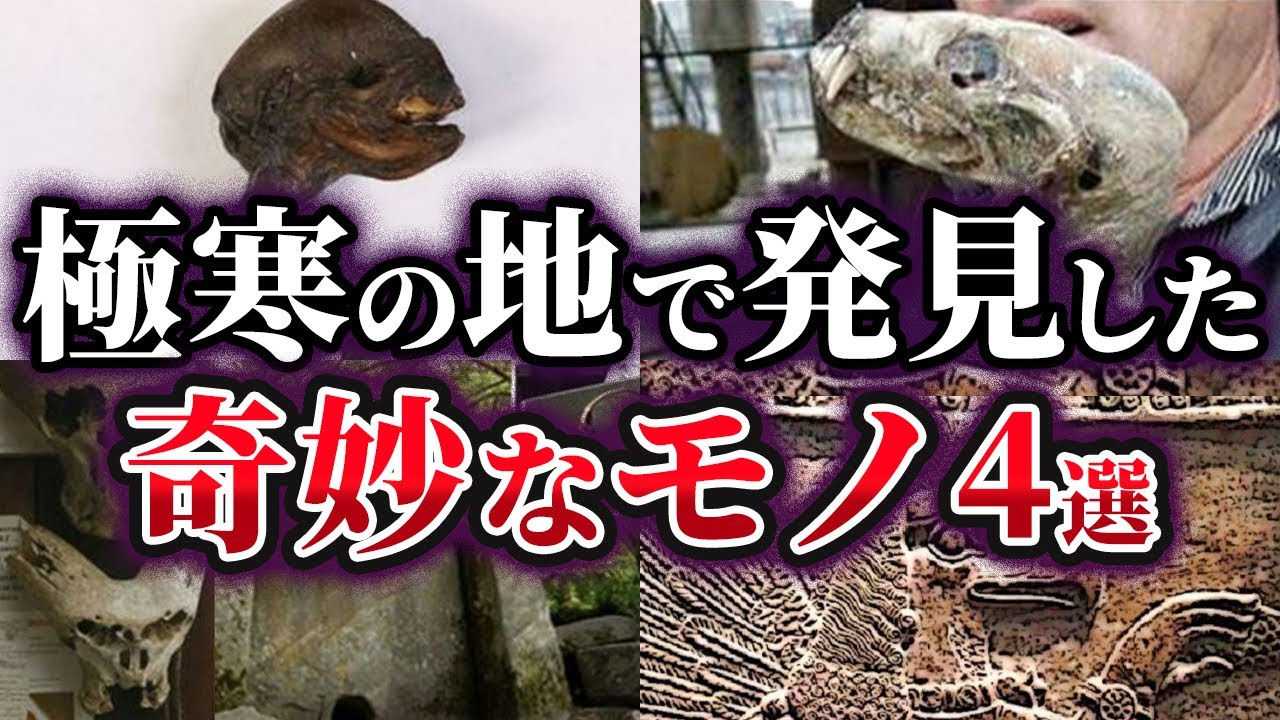 【ゆっくり解説】極寒の地ロシアで見つかった奇妙なモノ4選