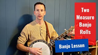 ESSENTIAL Building Block of Bluegrass Banjo Backup - Two Measure Roll Pattern