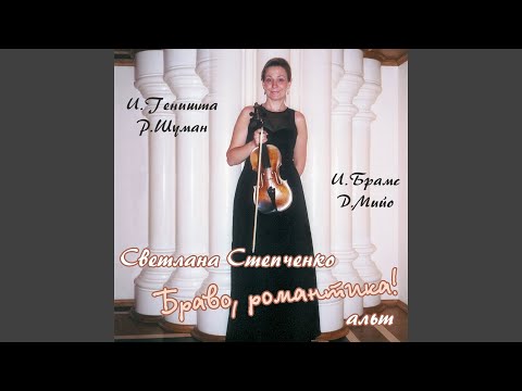 Светлана Степченко, Зоя Аболиц - Сказочные картинки, Опус 113: № 1 в Ре Минор, Nicht schnell