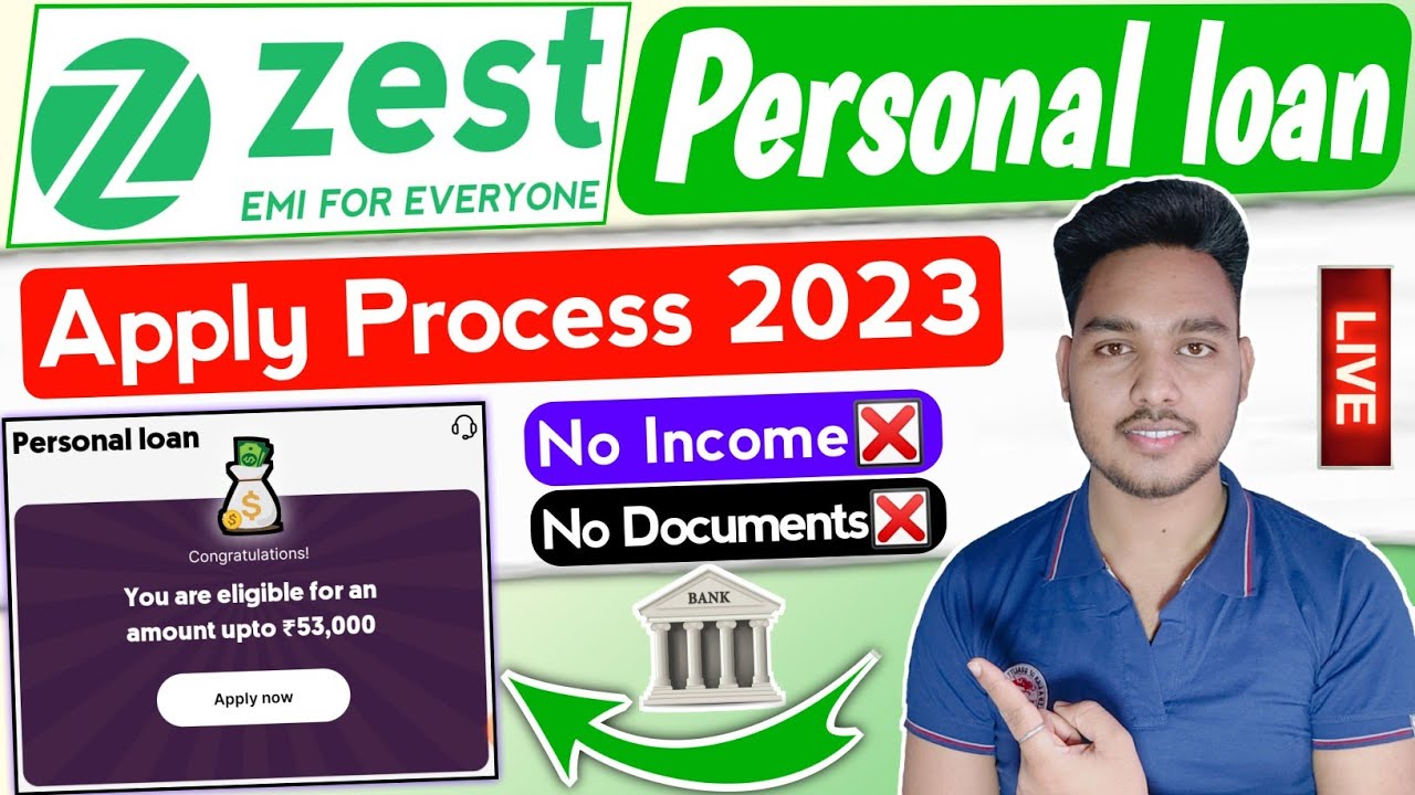 Zestmoney personal loan Zestmoney personal loan kaise le 2023 How