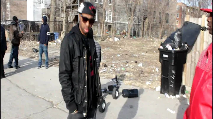 "Behind the scenes" of D'Leday  (a.k.a D.Fresh) Video POTHOLES directed by Will Gates