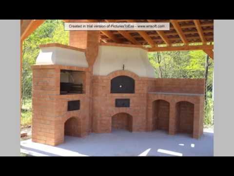 Kerti konyha építés sarokba youtube