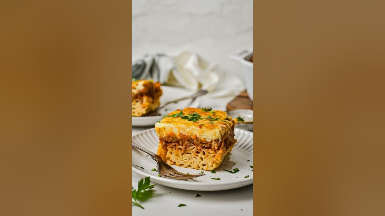 How to make Greek Pastitsio! - YouTube