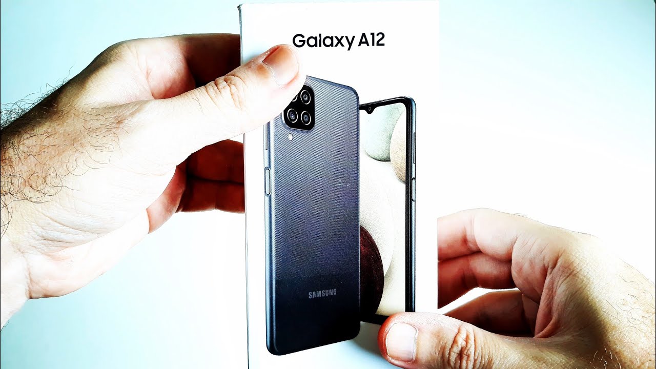 Galaxy a12 unboxing muito bom. - YouTube