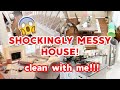 *SHOCKINGLY* MESSY HOUSE CLEAN WITH ME! SUPER EXTREME CLEANING MOTIVATION 2021! CLEANING ROUTINE!