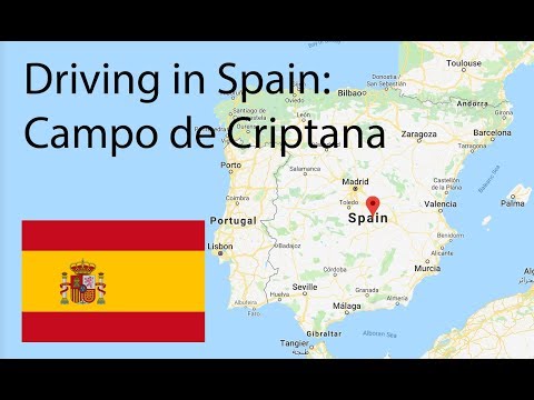 Driving in Spain: Campo de Criptana