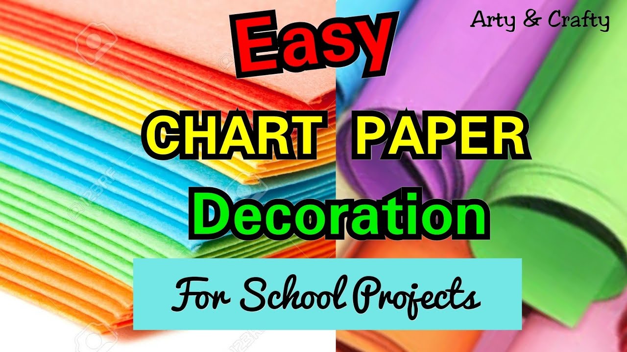 How To Decorate Chart Paper For Classroom