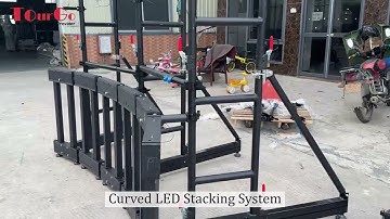 LED Video Wall Ground Support Stand Stack System for Advertising Display Wall