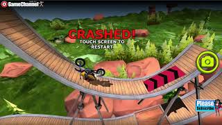Stickman Trials / Bike Racing Game / Extreme Motorbike / Android Gameplay Video #3 screenshot 5