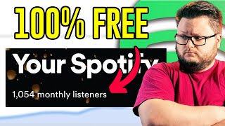 How To Get 1,000 Monthly Listeners on Spotify for FREE