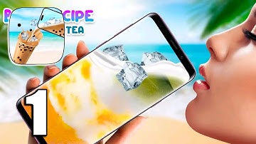 Boba Recipe DIY Bubble Tea Gameplay+Tutorial - Part 1 - New Android Game