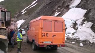 Tajikistan. Rockfall on the pass Anzob.| Обвал на перевале Анзоб.