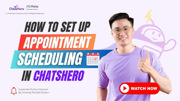#10 Step-by-Step Tutorial : ChatGPT AI Appointment Scheduling Bot | ChatsHero