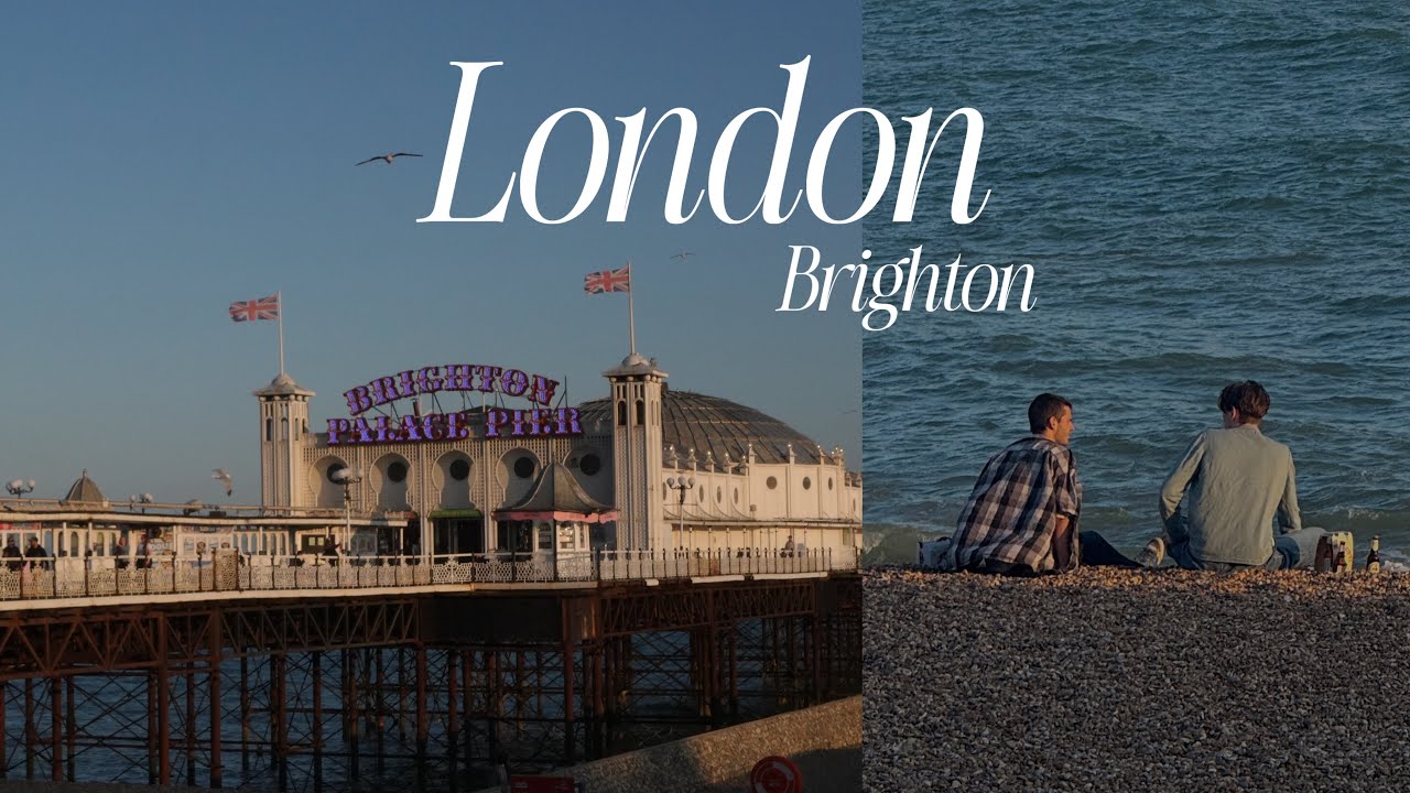 런던에 갔는데 브라이튼을 안 간다고?🩵 London V-log:) 런던 근교 여행, 오페라의 유령, 런던 맛집까지~~🤤✨