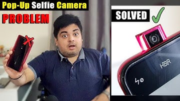 Popup Selfie Camera Dangerous Problem 📲 SOLVED ✅