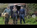 'Straw & Oak' Traditional cider pressing in Devon , UK.