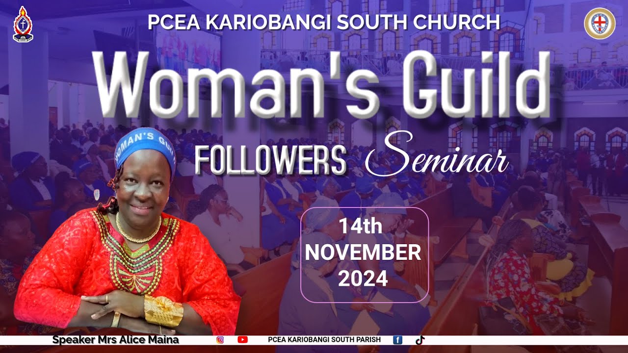 PART 2 | WOMAN'S GUILD FOLLOWERS SEMINAR | 16th November 2024 - YouTube