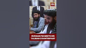 Russian Foreign Minister Meets Taliban Counterpart: Strategic Talks Amid Global Tensions