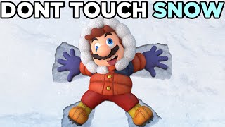 Can I avoid touching snow in every Mario game?