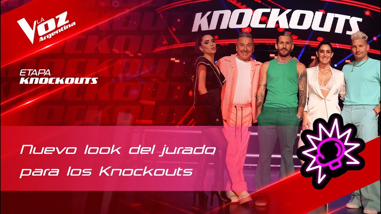 Glamour, frío y "vialidad": el nuevo look del jurado para los Knockouts - La Voz Argentina 2022