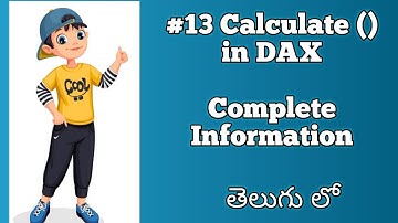 Master CALCULATE Function in Power BI DAX | Step-by-Step Telugu Guide