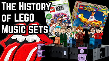 The History of Licensed LEGO Music Sets
