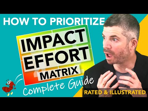 Video: Ano ang isang impact effort Matrix?