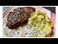 Beef Tarragon Steak Recipe | Mash Potatoes | Just Taniya.
