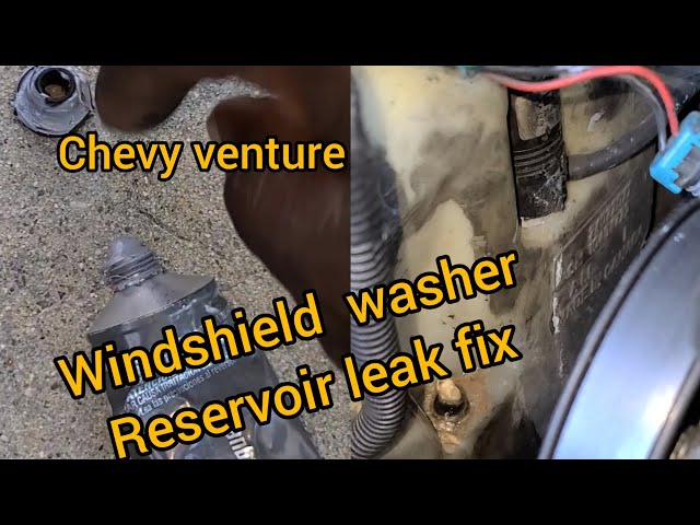 03 Chevy Silverado Washer Fluid Reservoir Replacement 
