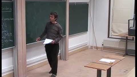 Dr. Daniel Juteau | Perverse sheaves and modular representation theory