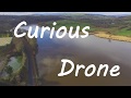Curious drone  visits the river suir