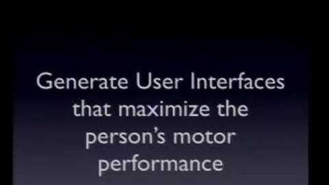 Automatically Generating Personalized Adaptive User Interfaces