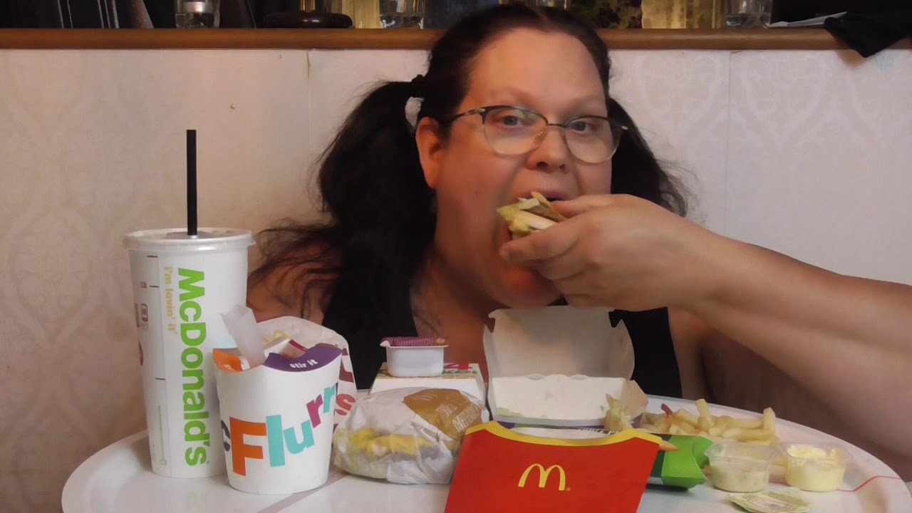 Mukbang - Mc donalds