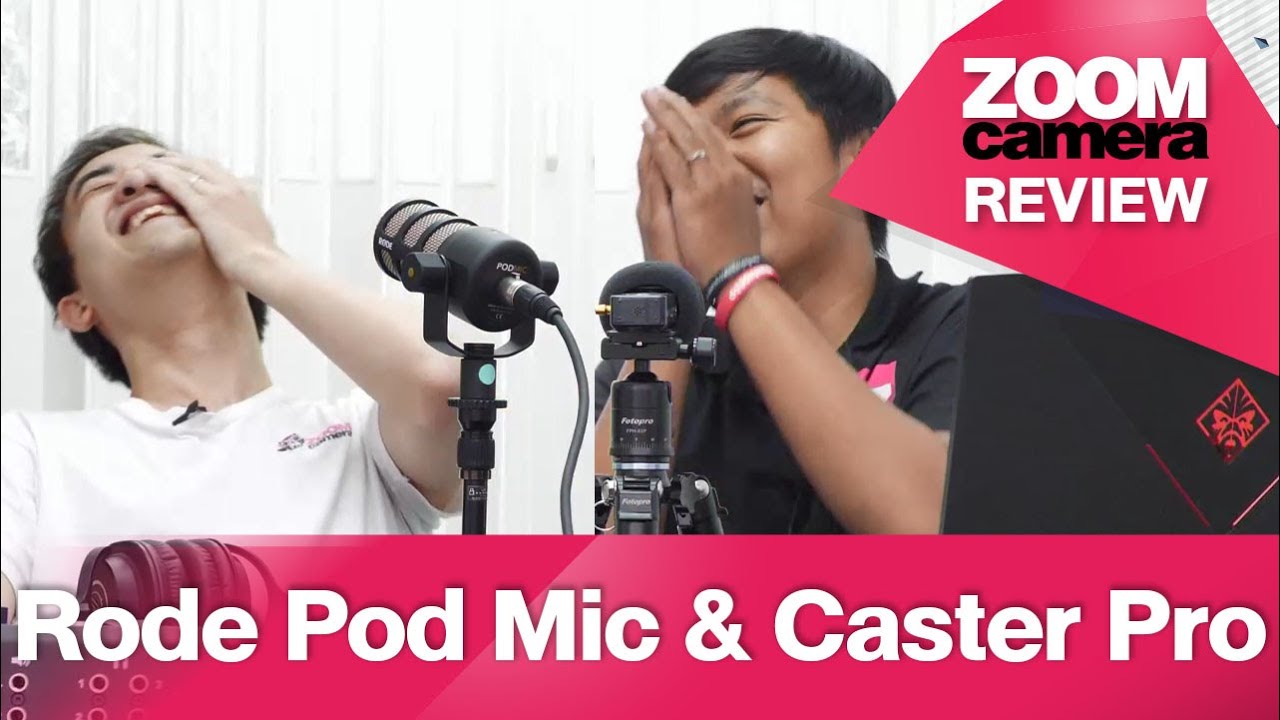 รีวิว Rode Pod Mic \u0026 รีวิว Rode Caster Pro