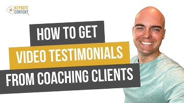 How to Get Video Testimonials from Coaching Clients