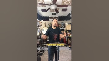 How to play a nice cymbal swell/crescendo