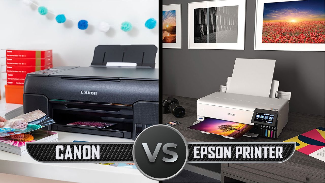 teater Sober genert Canon vs Epson Printer - YouTube