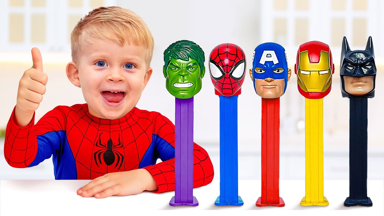 Anak-Anak Jadi Pahlawan Super dari Mesin Vitamin Ajaib Oliver