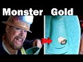 Massive Placer Gold Deposit Found Underground Metal Detecting