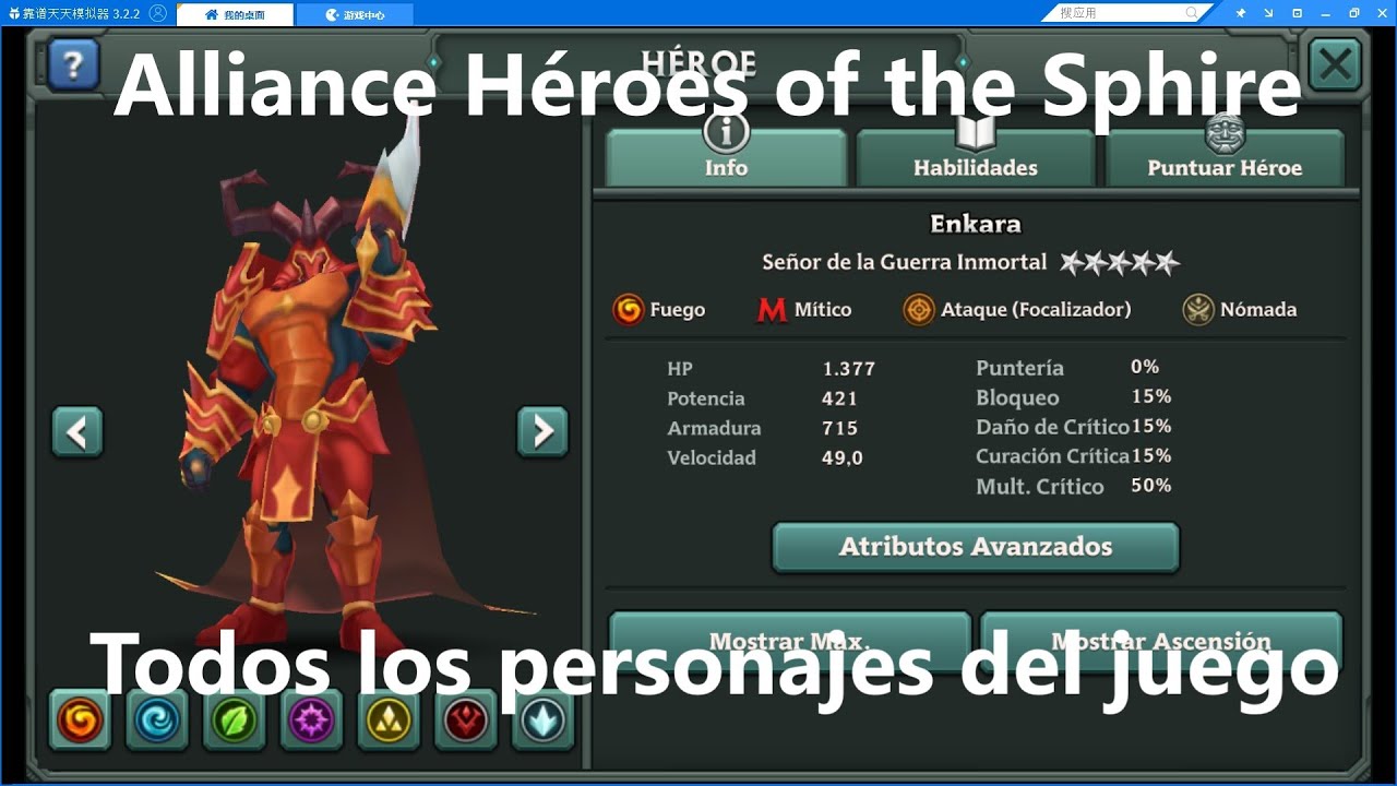 Alliance Héroes Of The Spire Videojuego de pocos requisitos para