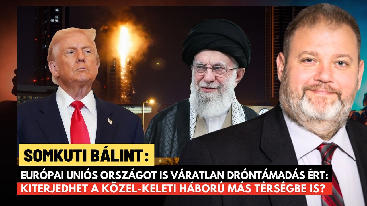 Rendkívüli: iráni légicsapás ért egy EU-s országot, a legfrissebb fejlemények - Somkuti Bálint