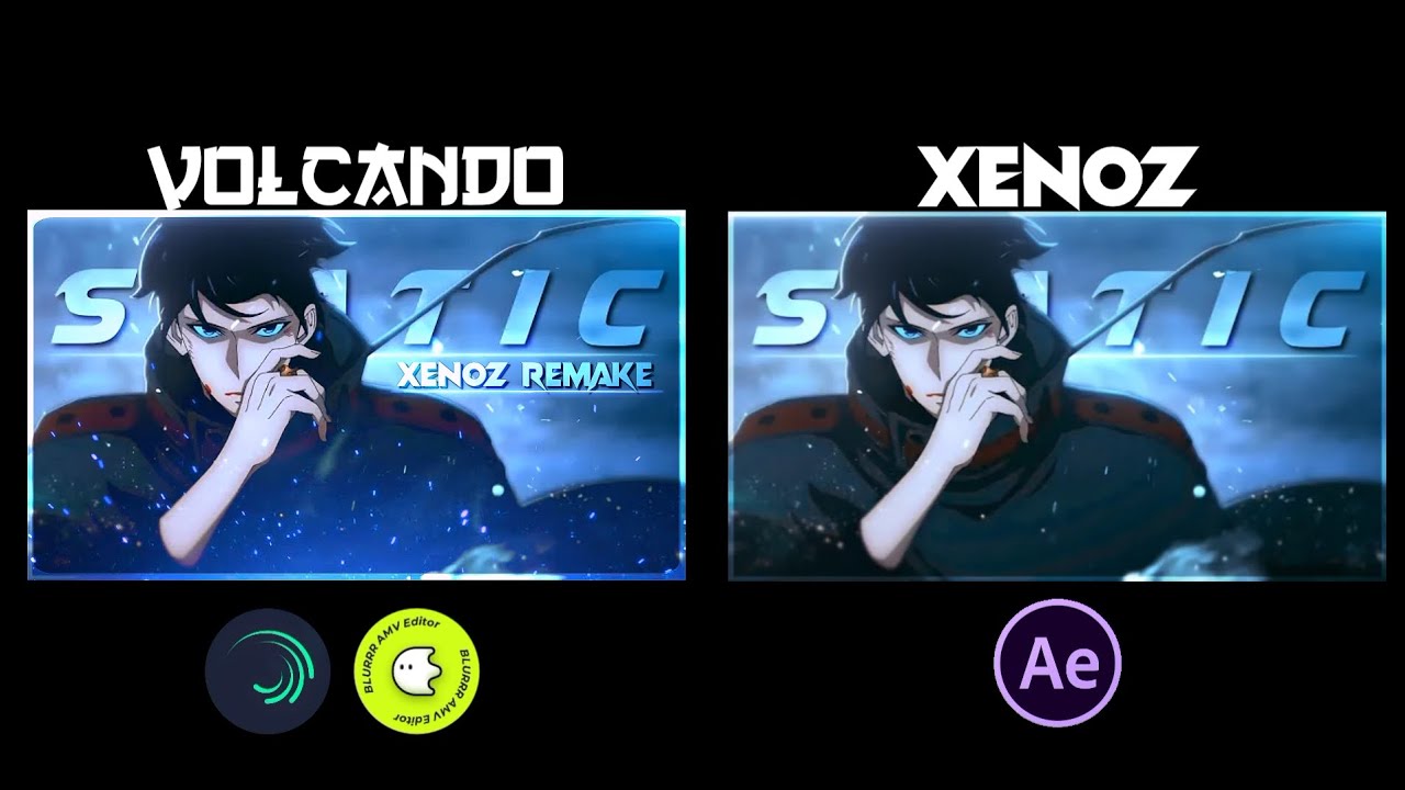 Static Edits VOLCANDO & XENOZ - Static Edit Comparison - Alight Motion vs.After ...